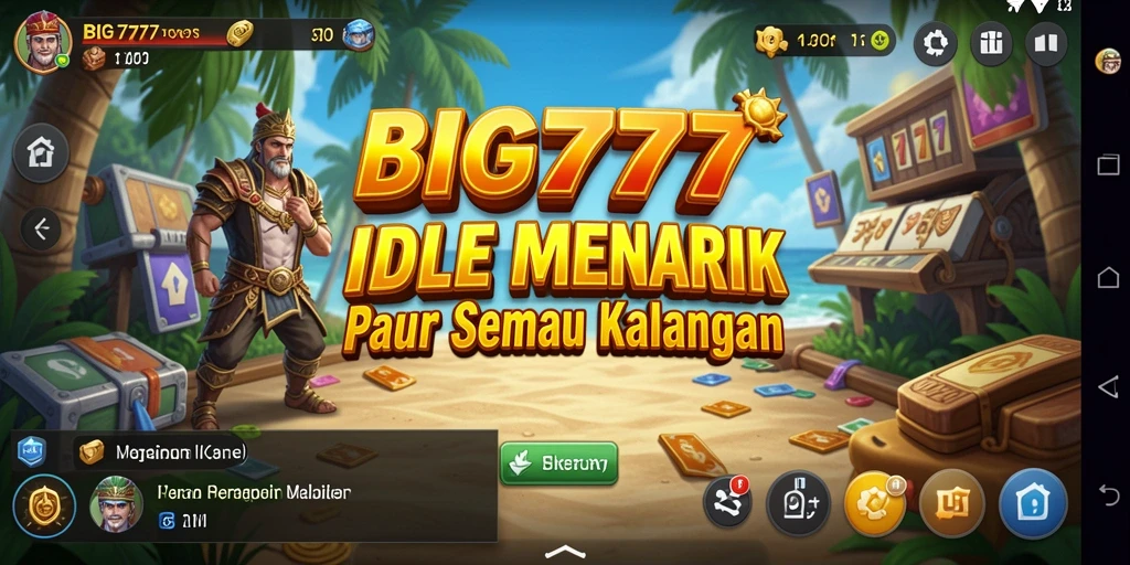 Tampilan gameplay menarik di BIG777 yang memikat pemain.