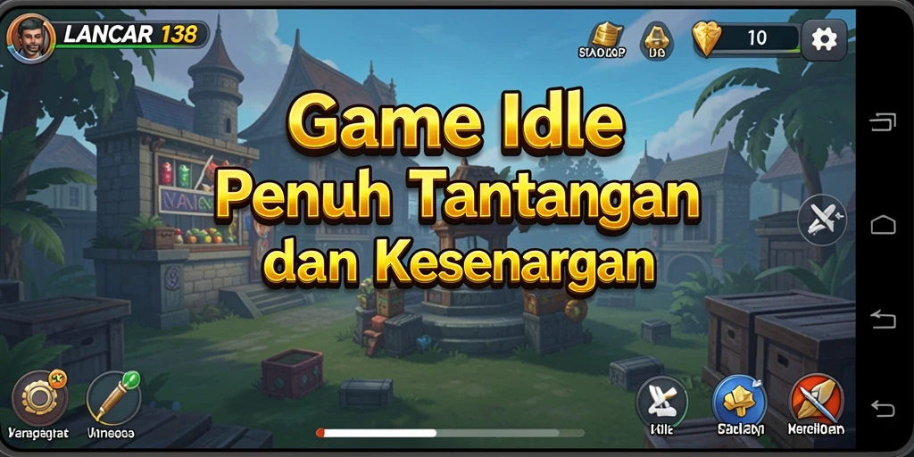 Tampilan gameplay menarik di LANCAR138 dengan karakter dan grafik penuh warna.