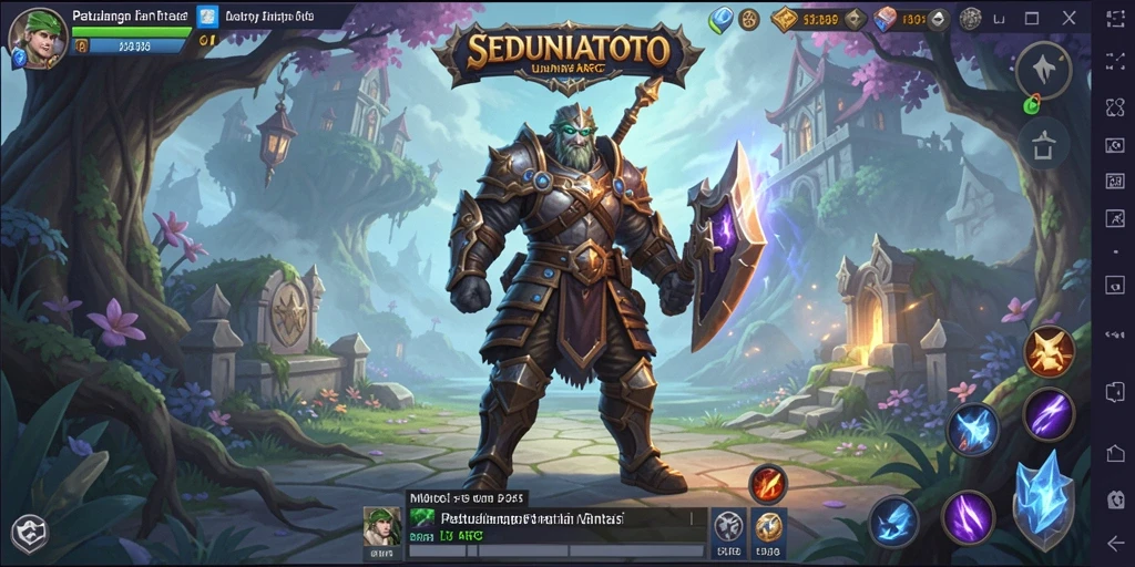 Gameplay menarik dan penuh aksi dalam SEDUNIATOTO.