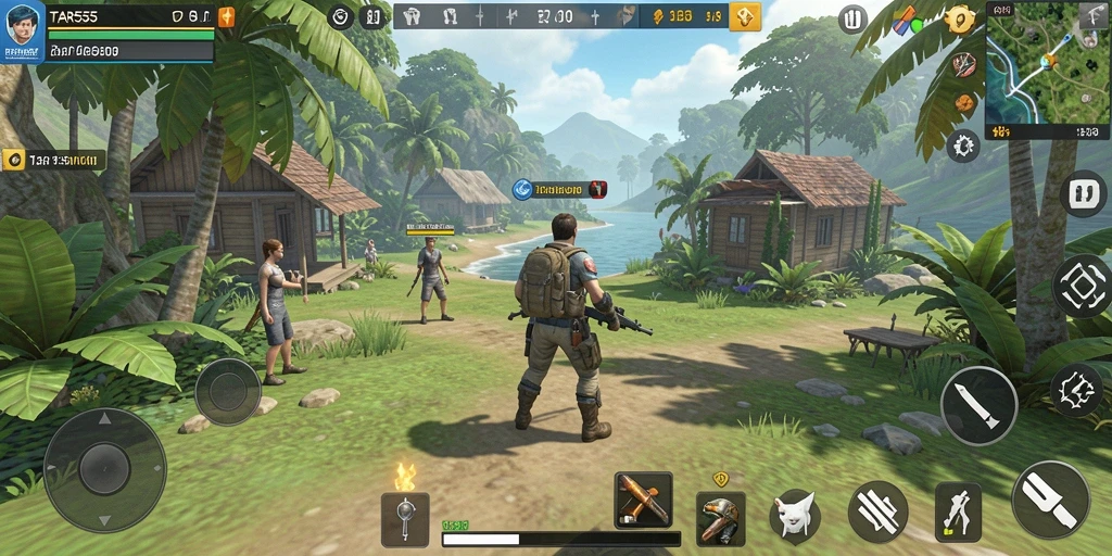 Gameplay TAR555 yang menarik dan interaktif di dunia simulasi.